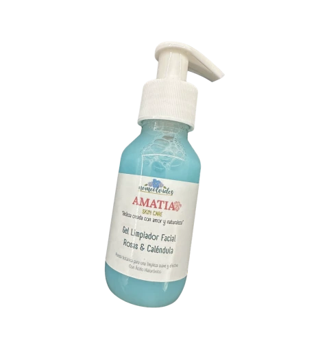 Gel Limpiador de Rosas y Caléndula · 250 mL · Nomeolvides