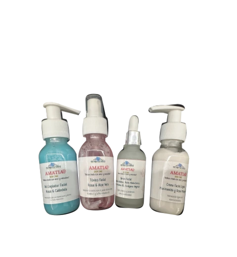 Kit de Cuidado Facial de Viaje · Kit · Nomeolvides