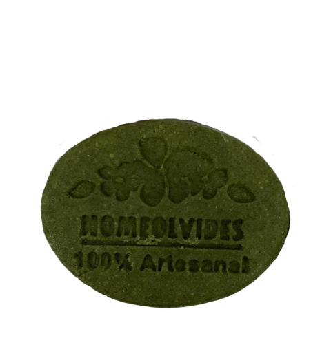Shampoo sólido de Romero y Menta · 100 g · Nomeolvides